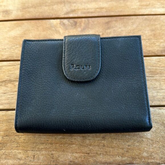 Rolf’s Black Leather Wallet - Picture 1 of 6